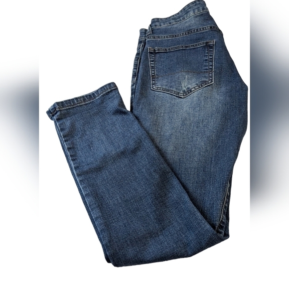 Men's Aeropostale Super Skinny Dark Denim Faded Wash Distressed Size 30 👖🔥 - Picture 1 of 11